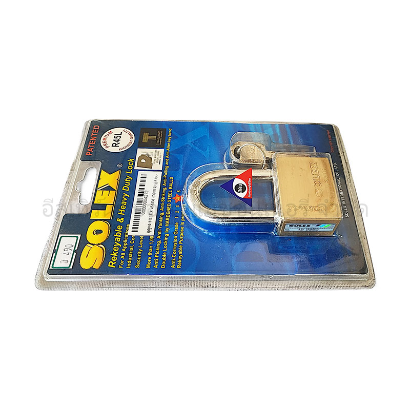 กุญแจ SOLEX 45MM (คอยาว) - Image 2