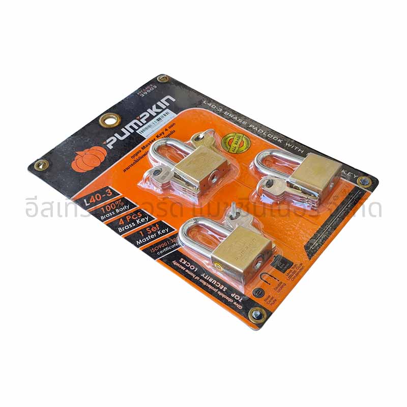 กุญแจมาสเตอร์คีย์ PUMPKIN PTT-L40-3 (คอยาว 3ตัว/ชุด) - Image 2