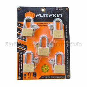 กุญแจมาสเตอร์คีย์ PUMPKIN PTT-L50-5 (คอยาว 5ตัว/ชุด)