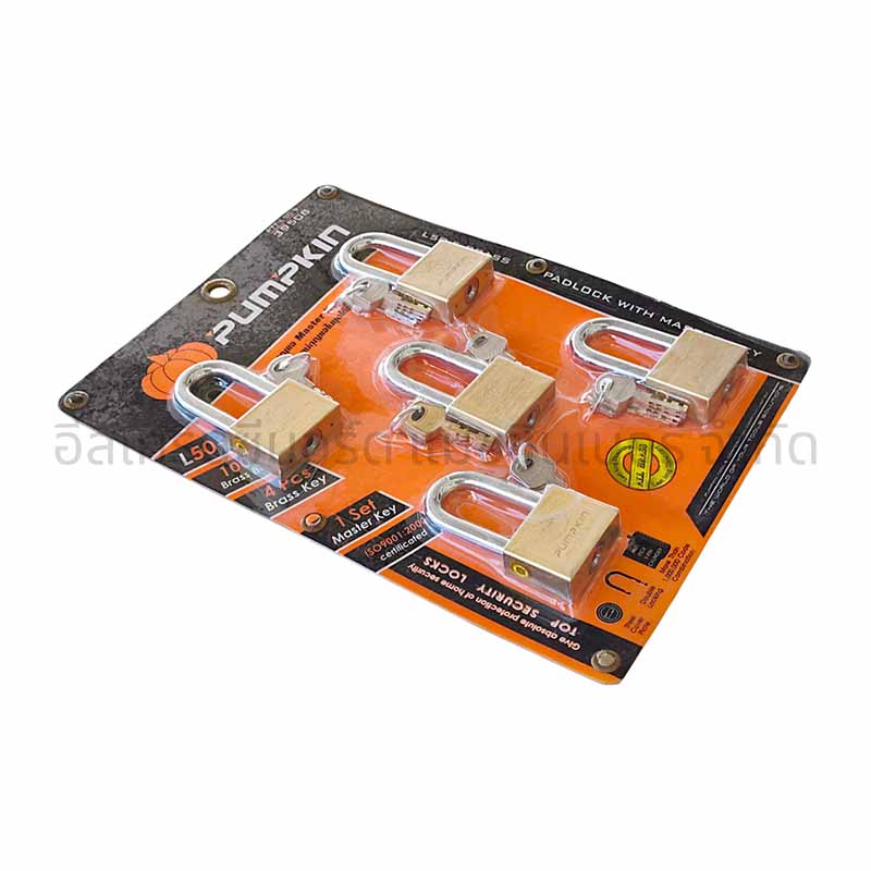 กุญแจมาสเตอร์คีย์ PUMPKIN PTT-L50-5 (คอยาว 5ตัว/ชุด) - Image 4