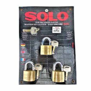 กุญแจมาสเตอร์คีย์ SOLO 4507N-40MM (3ตัว)