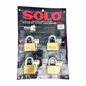 กุญแจมาสเตอร์คีย์ SOLO 4507SQ-50MM (4ตัว)