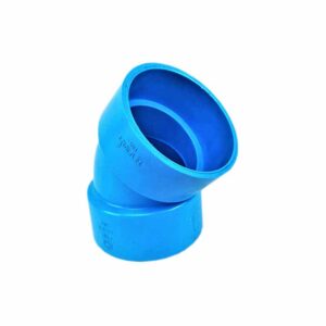 ข้องอ 45 องศา บาง PVC 2"